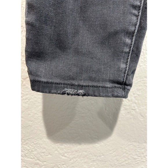 Pistola Women Gray Wash Denim Skinny Jeans Raw Hem Distressed Size 29 - Picture 3 of 10